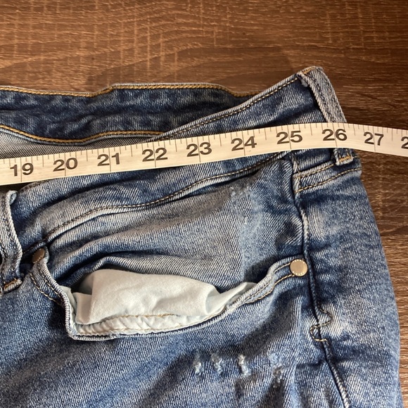 Womens EUC Torrid 30S Mid Rise Skinny Stretch Jeans Distressed - Picture 5 of 10